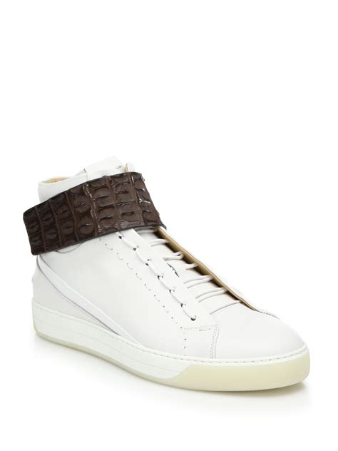 Fendi high tops sneakers women's